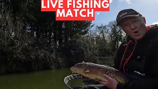 Live Fishing Match Mill Farm Lakes Great Ellingham matchfishinguk [upl. by Guthry998]