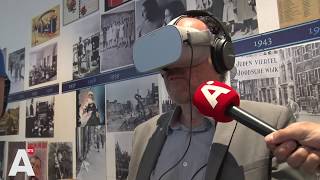 Virtueel inkijkje in het Achterhuis via VR bril [upl. by Wallache]