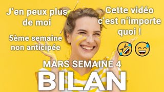 Bilan S4 Mars  Désolée jétais très fatiguée 😳😇🤣  MÉTHODE DES ENVELOPPES  enveloppecashmelissaRB [upl. by Sihtnyc]