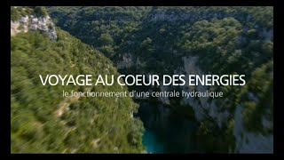 Comment une centrale hydraulique utilise le déplacement de leau pour créer de lélectricité  EDF [upl. by Nnelg]