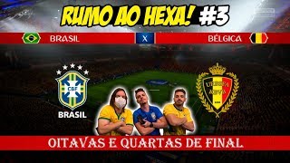 BRASIL ELIMINADO PELA BÉLGICA NAS QUARTAS  RumoAoHexa [upl. by Muller309]