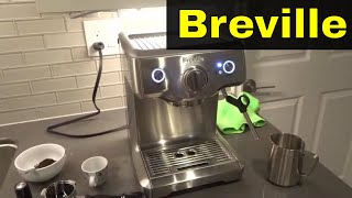 How To Use The Breville Duo Temp Pro Espresso MachineTutorial [upl. by Singleton]