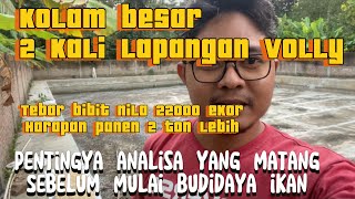 Budidaya ikan Terlalu tinggi harapan malah jadi begini Kolam ikan berubah menjadi kandang kelinci [upl. by Assyli]