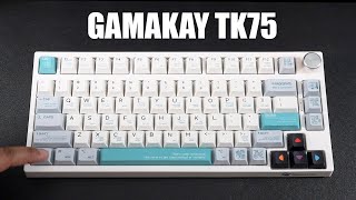 Best Mechanical Keyboard In 2023 Gamakay TK75 Unboxing amp Review [upl. by Lauro457]