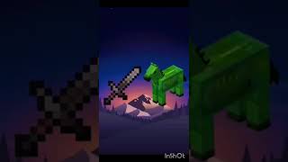 Minecraft sword vs all mob minecraft viral shorts [upl. by Sadye]