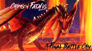 MH4U GRank Crimson Fatalis Solo [upl. by Alyekahs944]