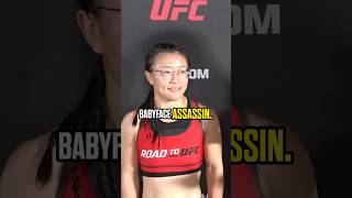 Why Shi Ming has the perfect Asian story arc ufc mma comedy wmma ufcfightnight mmanews [upl. by Eelime]