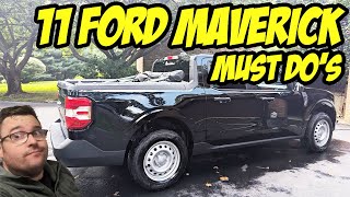 Top 11 essential items for Your 2023 Ford Maverick Maximize Your Driving Experience FordMaverick [upl. by Enitsugua]