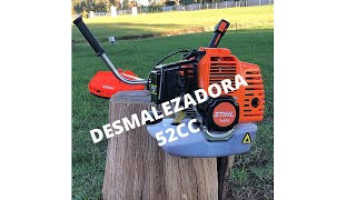 DESMALEZADORA  DESBROZADORA STIHL FUNCIONAMIENTO Y TEST EN ACCION [upl. by Kameko]