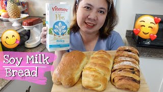 Soy Milk Bread Recipe with Vitasoy Plus Milky [upl. by Yrohcaz]