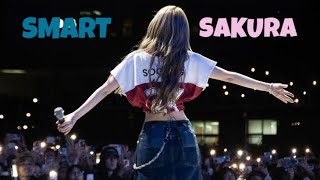 LE SSERAFIM SAKURA FANCAM📽 SMART 🤓 LIVE AT SOGANG UNIVERSITY [upl. by Sarajane]