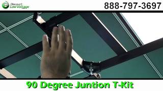 Cable Tray 90 Degree Junction TKit  Black [upl. by Kingston573]