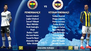 FB 2025 🆚 FB EFSANELERİ  PES 2013 YAMASI 2025  Stadyumlar Formalar Yüzler Tezahüratlar [upl. by Nanyt]