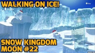 Super Mario Odyssey  Snow Kingdom Moon 22  Walking on Ice [upl. by Ahsiken]