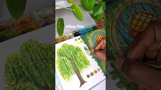 New Patreon Tutorial Tommrow🌿 gouache artist gouacheart gouache artist painting gouachepalett [upl. by Anneirda708]