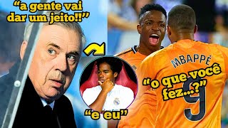 🚨MBAPPÉ E VINI JR CHOCOU A TORCIDA DO REAL ENDRICK É MOTIVO DE REVOLTA CONTRA CARLO ANCELOTTI [upl. by Wons11]