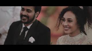 Reacting To Our Wedding Videos  Pearle Maaney  Srinish Aravind [upl. by Hali925]