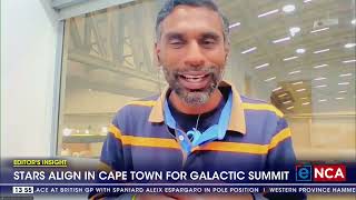 Stars align in Cape Town for Galactic summit [upl. by Camala]