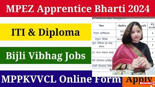 MPPKVVCL Recruitment 2024 MPEZ Apprentice 175 Vacancies Apply Online 2024 [upl. by Liag715]