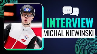 INTERVIEW  Michal Niewinski POL WorldShortTrack Championships  Rotterdam 2024 [upl. by Colby]