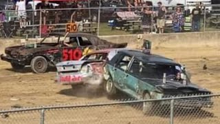 Schaghticoke Fair Demolition Derby V8’s 9423 ￼ [upl. by Zampino396]