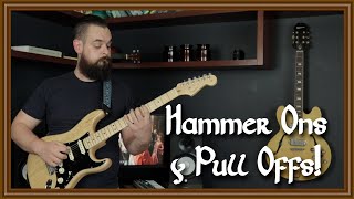 El Ejercicio de Hammer Ons y Pull Offs [upl. by Zirkle]