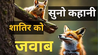 Suno Kahani EP12 Fox and Squirrel Friendship story [upl. by Vidovic]