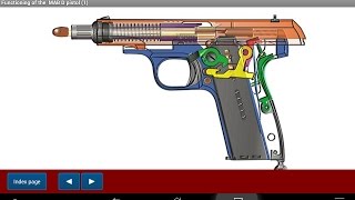 French MAB D pistol explained  Android APP  HLebookscom [upl. by Alorac]