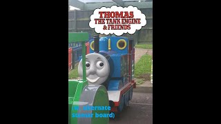 Thomas the Tank Engine Kiddie Ride w alternate Stamar board [upl. by Urdna]