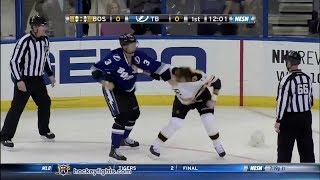 Shawn Thornton vs Keith Aulie Mar 8 2014 [upl. by Oelak14]