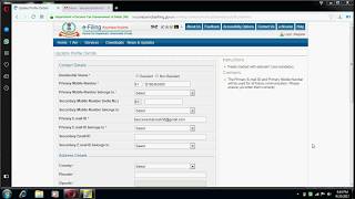 HOW TO UPDATe INCOME TAX PROFILE IN HINDI [upl. by Notsew]