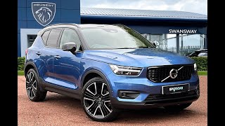 Used Volvo XC40 15h T5 Twin Engine Recharge 107kWh RDesign  Swansway Chester Peugoet [upl. by Edialeda907]