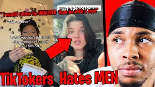 TikTok HATES MEN Bear or man Misandry is a trend [upl. by Ahtel]