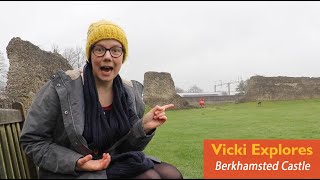 Vicki Explores  Berkhamsted Castle [upl. by Holihs587]