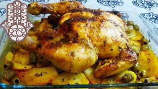 Poulet et pommes de terre rôti au four [upl. by Lati]