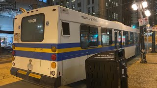 Vancouver Translink 2000 New Flyer D40LF V7409 on 22 MacDonald [upl. by Fabiola896]