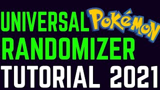 COMO USAR POKERANDOZX DETALLADAMENTE COMO USAR UNIVERSAL POKEMON RANDOMIZER ZX 2021 [upl. by Nyrac]