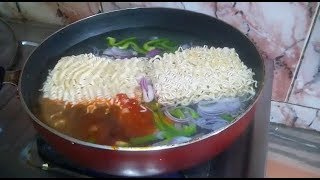 CHEESY Maggi Masala Recipe  Mumbai Style Cheese Mayonnaise Masala Maggi  Indian Street Food Maggi [upl. by Cuttie751]