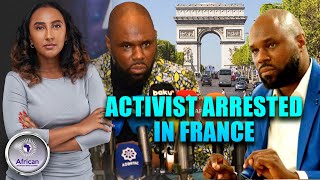 PanAfrican Activist Kemi Seba Arrested By French Police In Paris [upl. by Uta179]