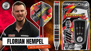 FLORIAN HEMPEL WINMAU DARTS REVIEW WITH MAX HALEY [upl. by Rancell626]