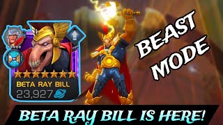 BETA RAY BEAST MODE HAS ARRIVED The Best Damage Dealer of 2024 7 Star Rank 2 Gameplay  Mcoc [upl. by Cinimod]