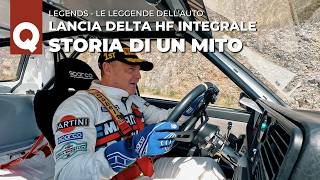 Miki Biasion al VOLANTE del primo “DELTONE” mai costruito  Lancia Delta HF [upl. by Delahk]