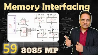 Memory Interfacing with 8085 Microprocessor Solved problems  3 [upl. by Hayikaz876]