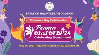 Inaugural Ceremony  Basildon Malayalee Association Womens Day 2024 PENMA24 [upl. by Petr]