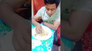 chicken biryani eating shortsviral [upl. by Nosyk969]