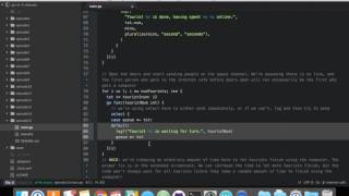 Concurrency in Go Simulating an Internet Cafe Episode 15 [upl. by Burchett]