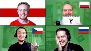 Belarusian Language  Can Polish Russian and Czech understand it  feat TutejszySzlachcicz [upl. by Ludba222]