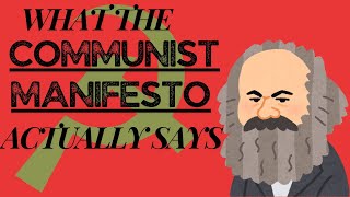 The Communist Manifesto Summary NonPolitical View [upl. by Sillihp]