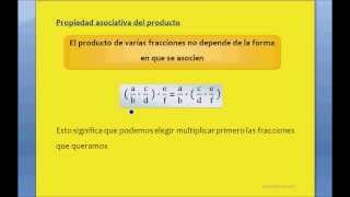 Clase 92  Propiedad asociativa del producto de fracciones CURSO DE FRACCIONES [upl. by Ydnim]