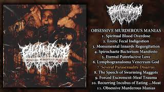 Golem Of Gore  Obsessive Murderous Manias reissue FULL ALBUM 2022  Goregrind [upl. by Lladnar]